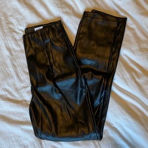 Princess Polly faux leather pants